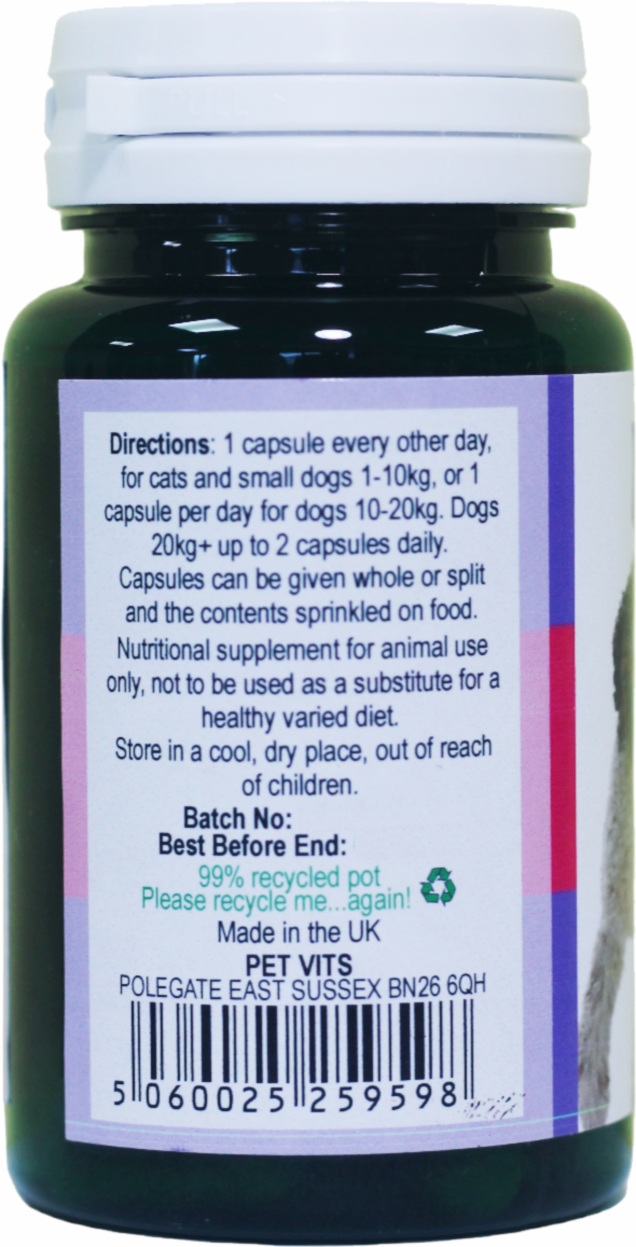 Turmeric Curcumin for Cats and Dogs A high strength turmeric formula, ensuring proper joint